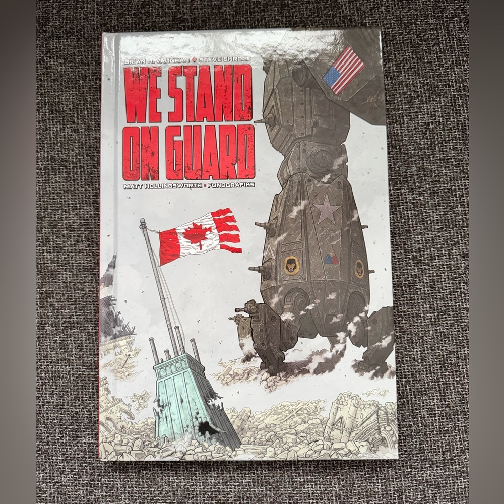 We Stand On Guard Comic Book